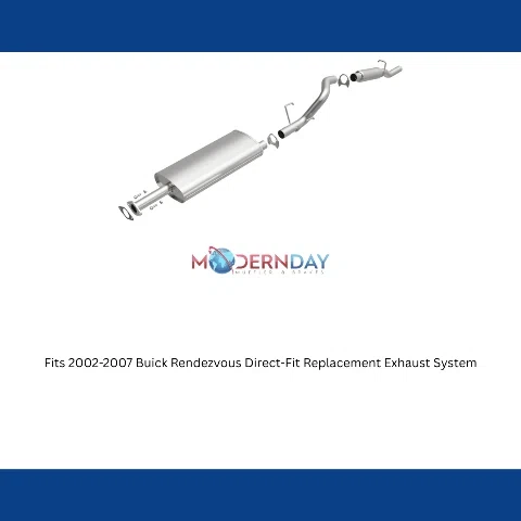 Fits 2002-2007 Buick Rendezvous Direct-Fit Replacement Exhaust System 106-0679